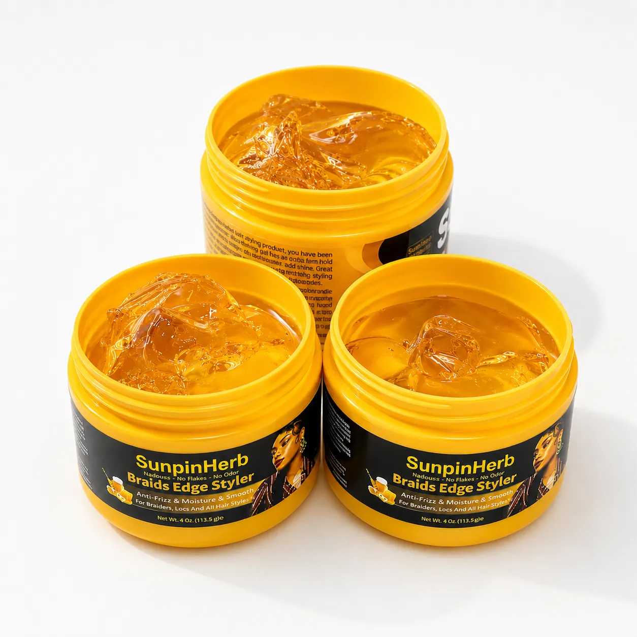 Sunpinherb Braid Ddge Styler Gel 4 8 16oz