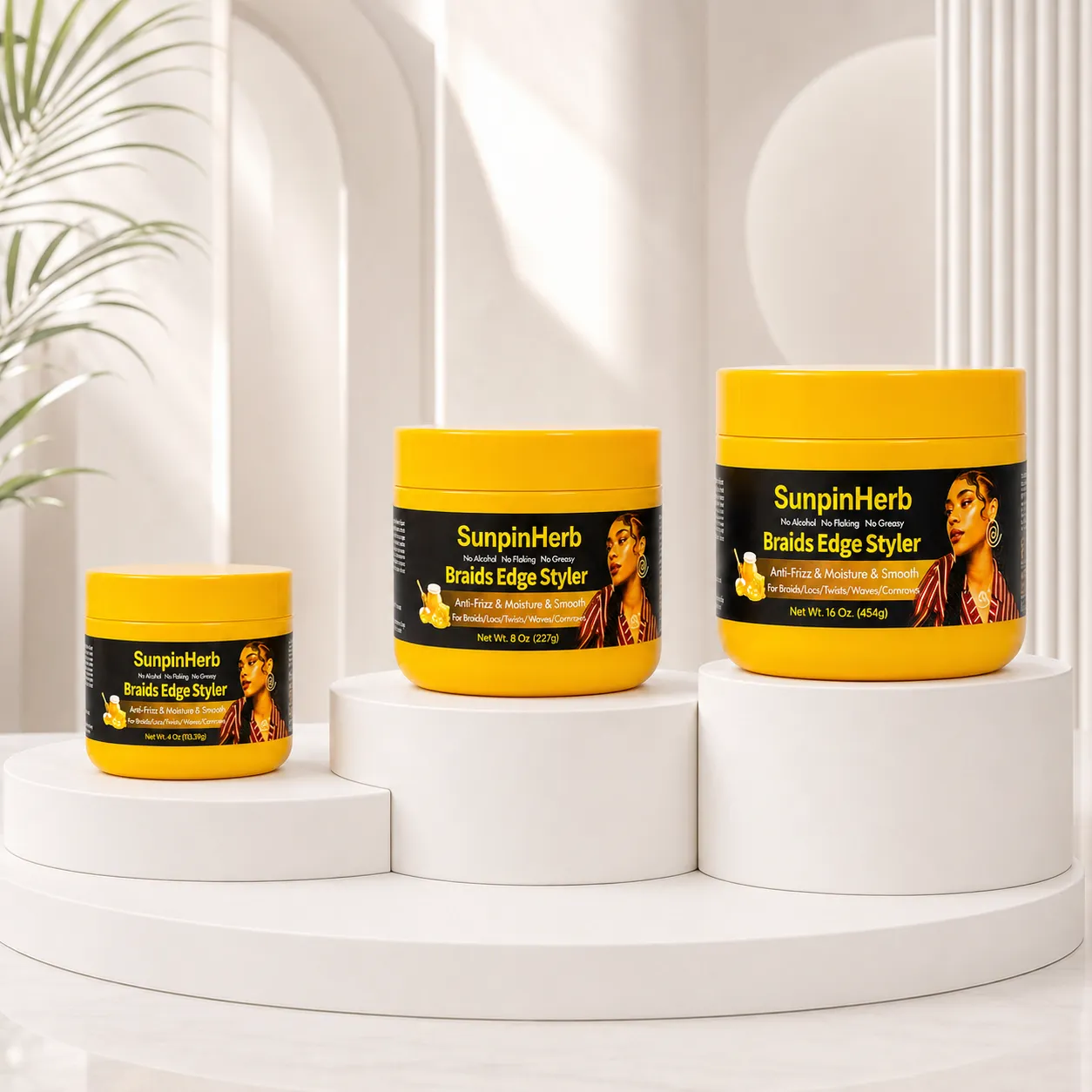 Sunpinherb Braid Ddge Styler Gel 4 8 16oz