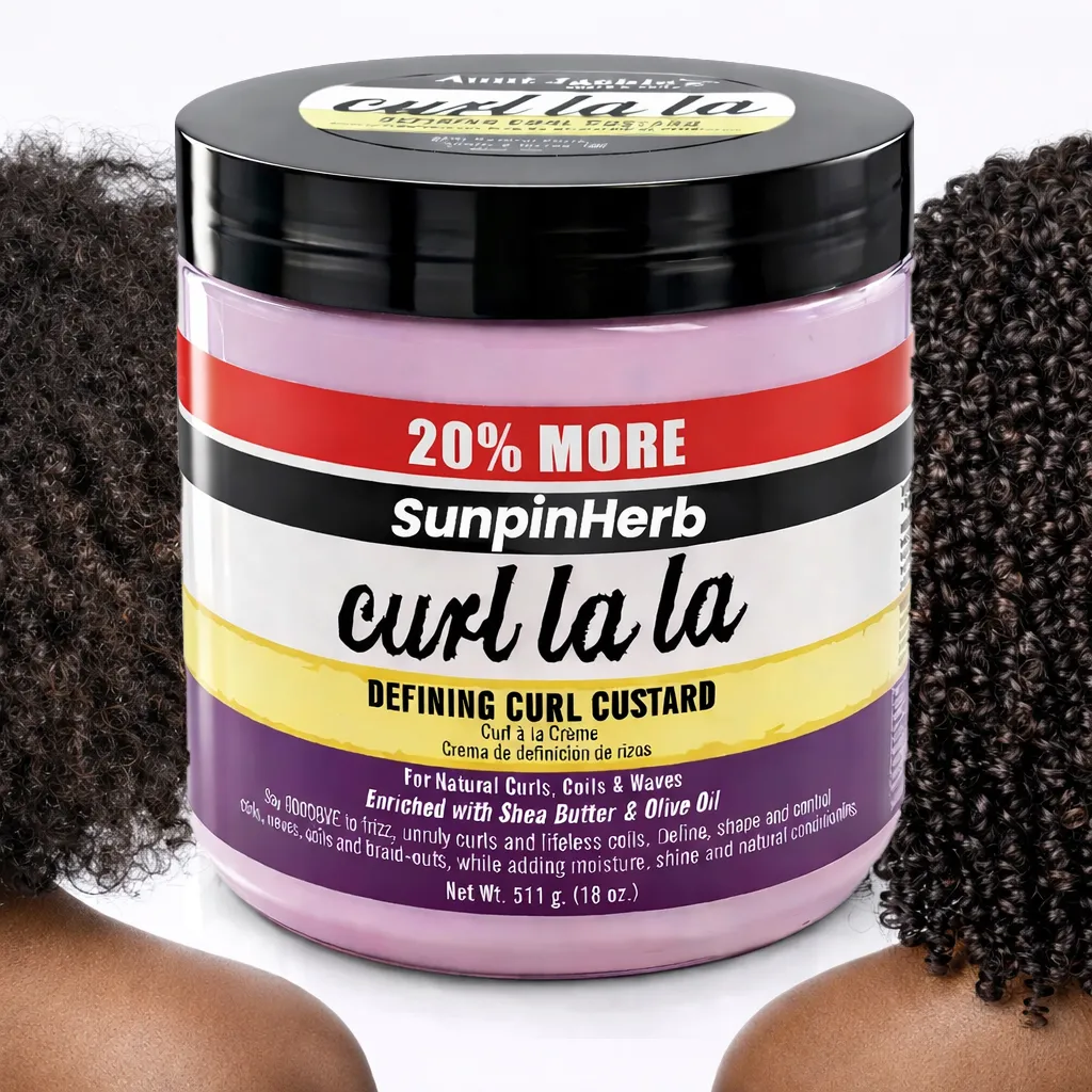 Private Label Shea Butter & Olive Oil Defining Curl Custard 18 oz