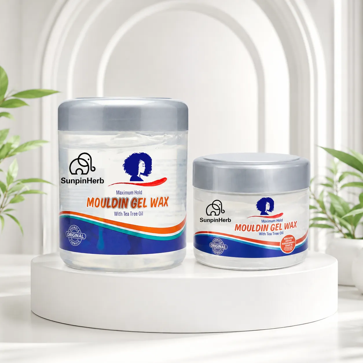 Stylin' Dredz Mouldin' Gel Wax 8.45oz/250ml & 16.9oz/500ml