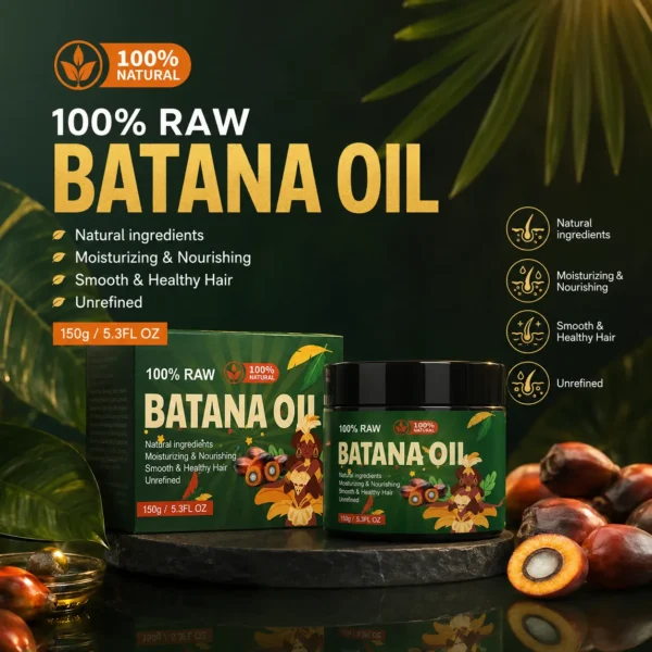 100% Raw Batana Oil Hair Treatment – OEM/ODM Custom Formula
