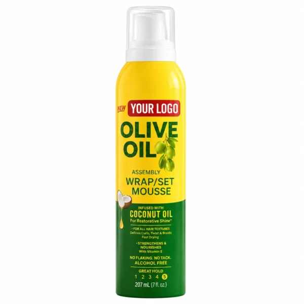 Olive Oil Wrap Set Mousse Olive Oil Wrap Set Mousse