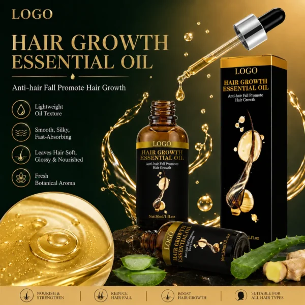 Private Label Hair Growth Essential Oil 30ml