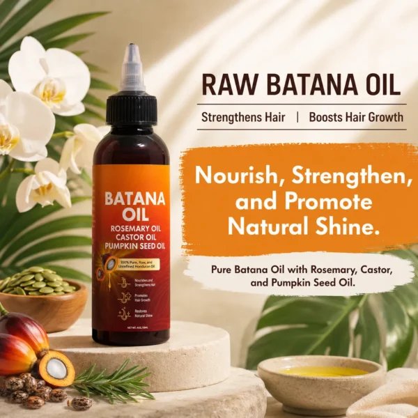 Batana Oil with Rosemary Castor & Pumpkin Seed Oil