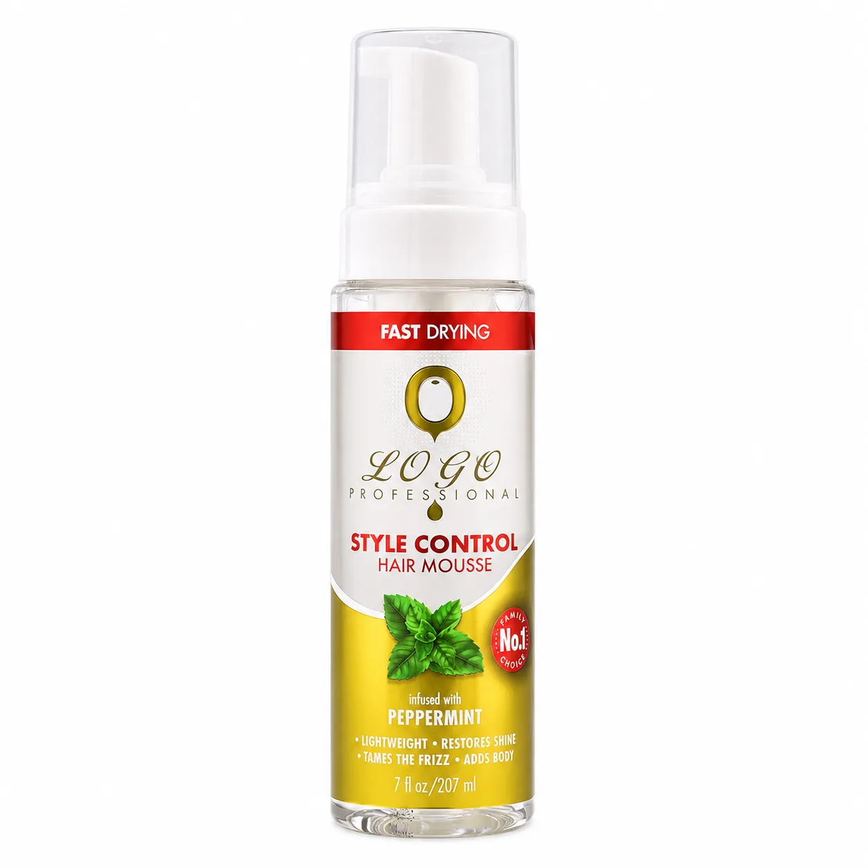 Peppermint Style Control Hair Mousse Peppermint Style Control Hair Mousse