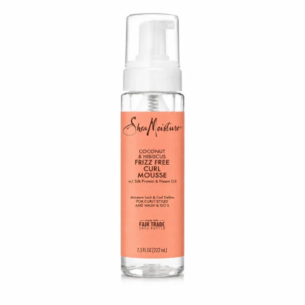 Coconut Hibiscus Curl Mousse Frizz-Free OEM/ODM Curl Foam
