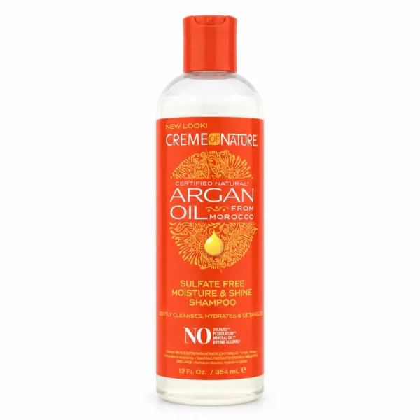 Cream of Nature Argan Oil Sulfate-Free Moisture & Shine Shampoo