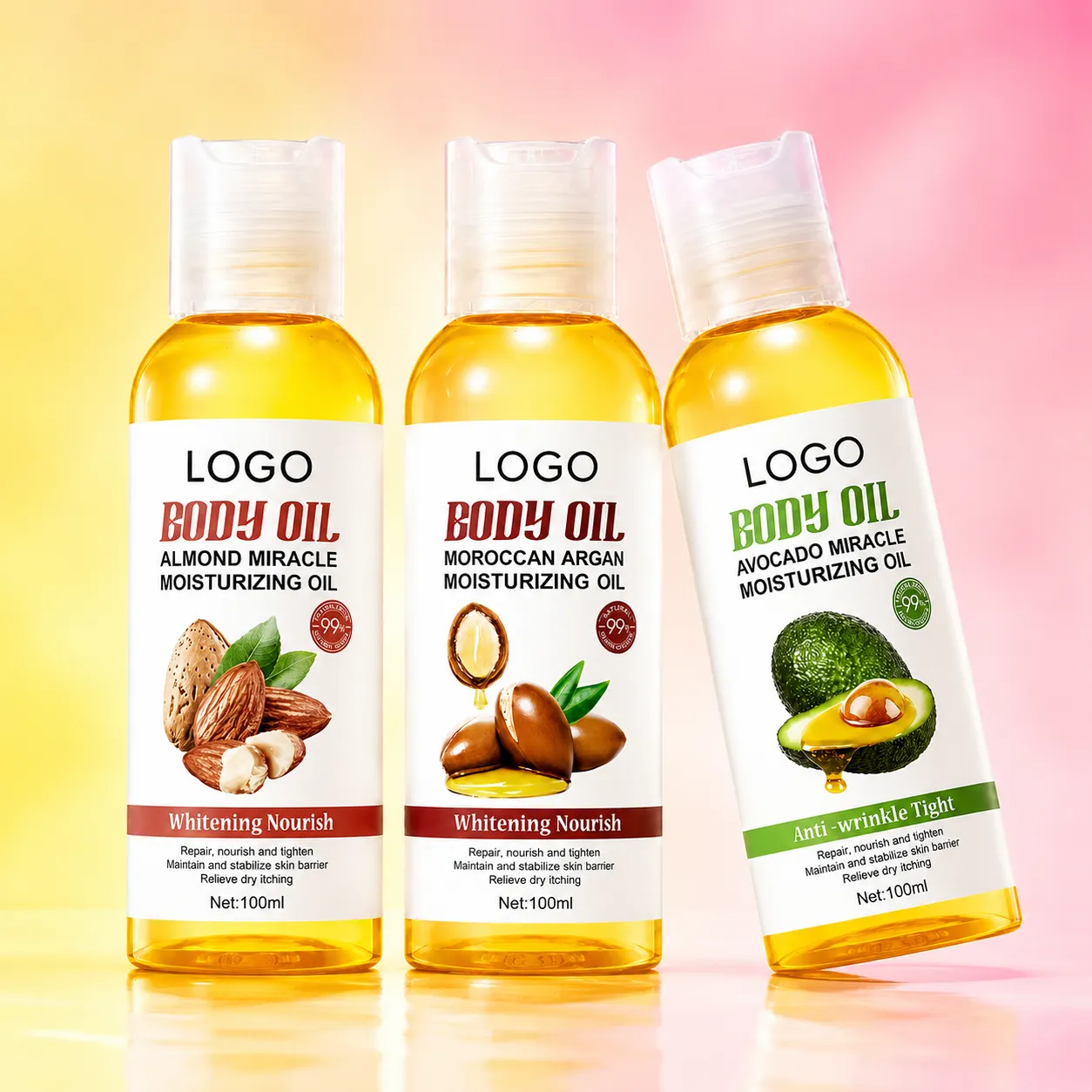 Private Label Moisturizing Body Oil 100ml