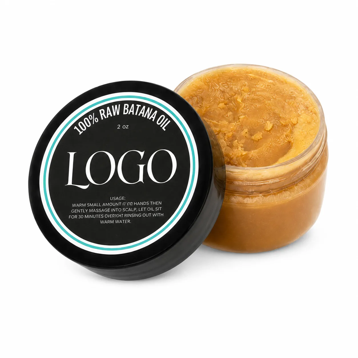 100% Raw Batana Oil Hair Balm for Hair Growth Care & Deep Nourishment – OEM/ODM Custom Formula