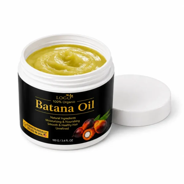 Private Label Batana Oil Hair Butter Treatment Balm for Dry & Damaged Hair – 100g / 3.4 fl oz