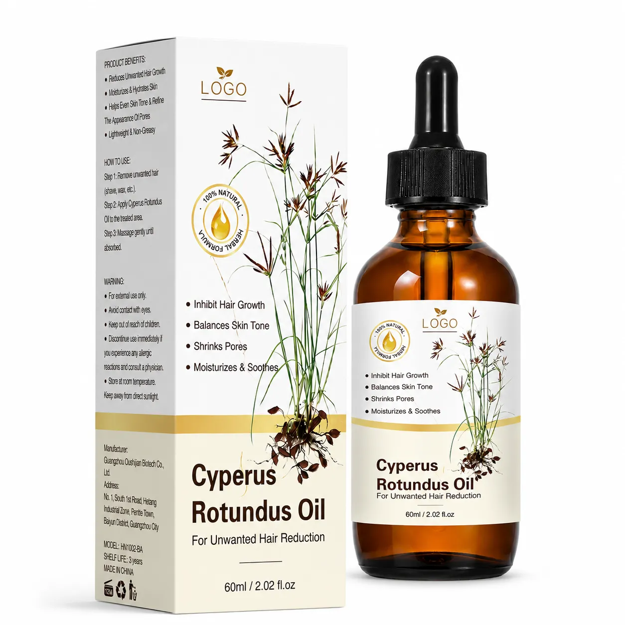 Private Label Cyperus Rotundus Oil