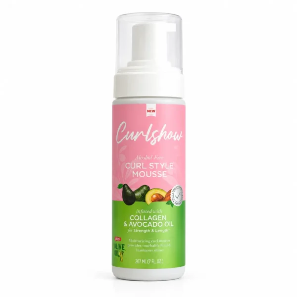 Alcohol-Free Curl Style Mousse Alcohol-Free Curl Style Mousse
