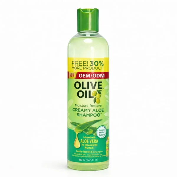 Olive Oil Moisture Restore Creamy Aloe Shampoo
