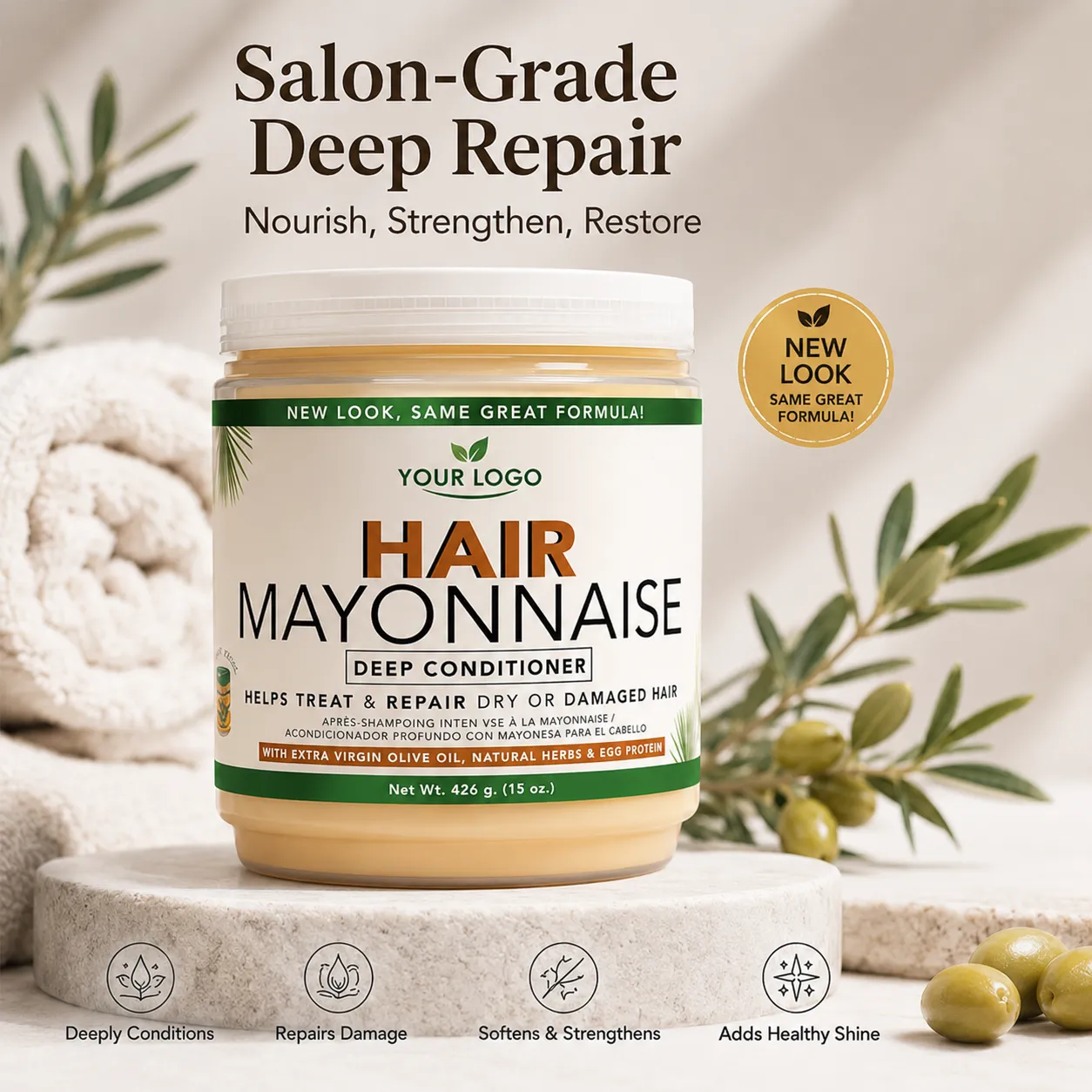 Private Label Hair Mayonnaise Deep Conditioner