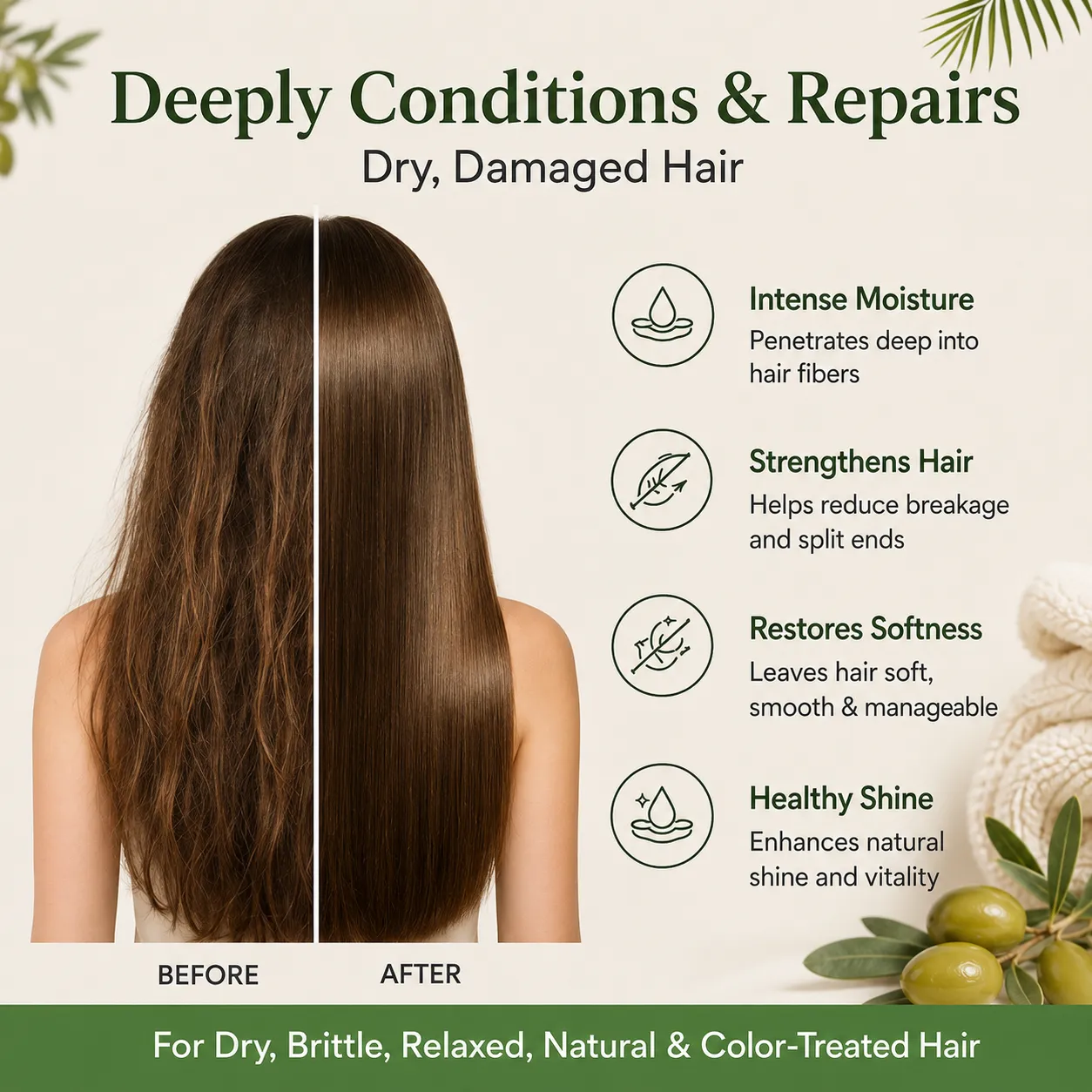 Private Label Hair Mayonnaise Deep Conditioner