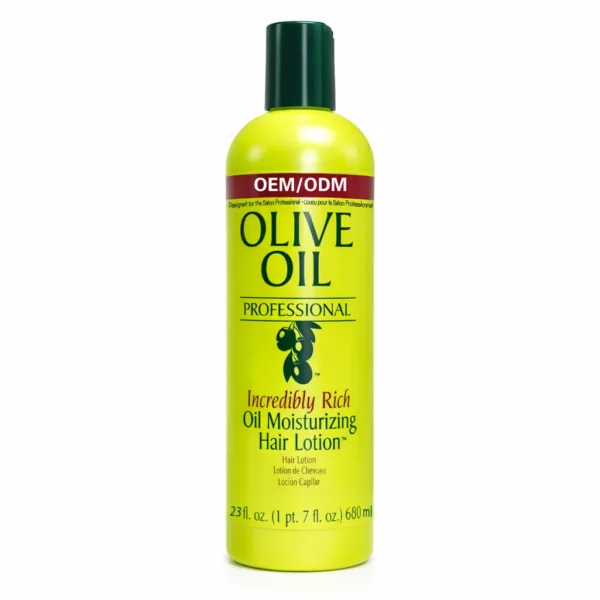 Private Label Olive Oil Moisturizing Hair Lotion 23oz OEM ODM